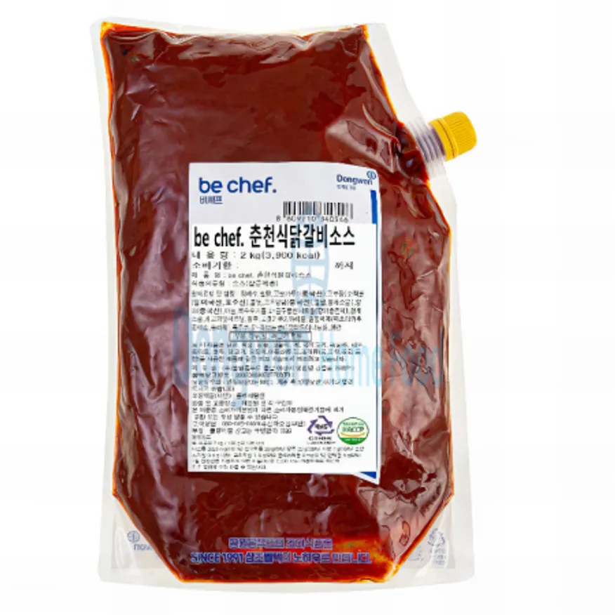 (16:30마감(D) be chef. 춘천식닭갈비소스(2KG/동원홈푸드)EA 이미지