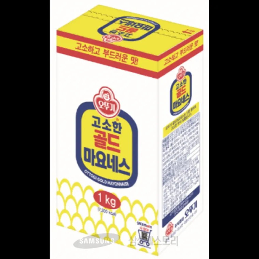 (16:30마감)마요네즈(박스)(1KG/EA/식물성유지(대두:외국산)/오뚜기) 이미지