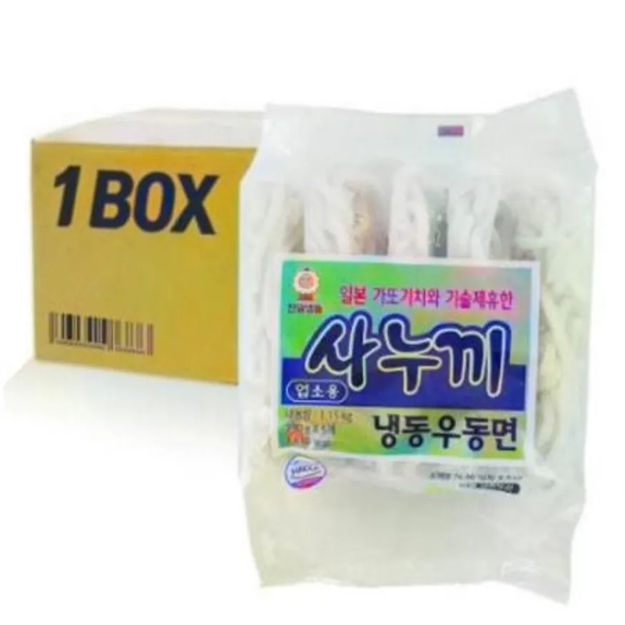(16:30마감(D) 사누끼반개우동면(천일/냉동/일자면/230G*40입/9.2KG)BOX 이미지