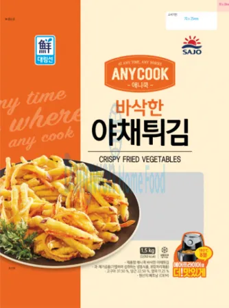 (16:30마감(D) 야채튀김(사조대림/냉동/1.5kg)EA 이미지