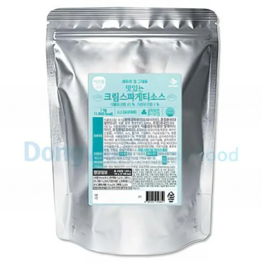 (16:30마감(D) 맛있는크림스파게티소스(이츠웰/1KG)EA 이미지