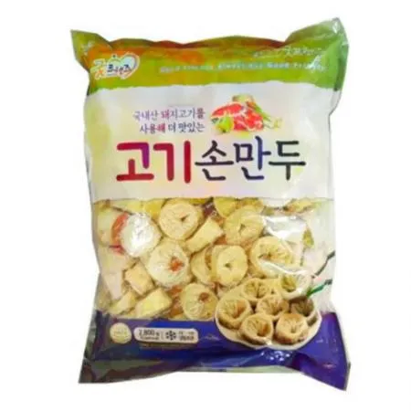 (16:30마감(D) 고기손만두(굿프랜즈/28g*100입/2.8kg)EA 이미지