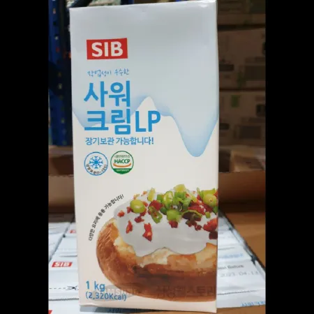 (16:30마감)사워크림(1L/EA/선인/제과재료) 이미지