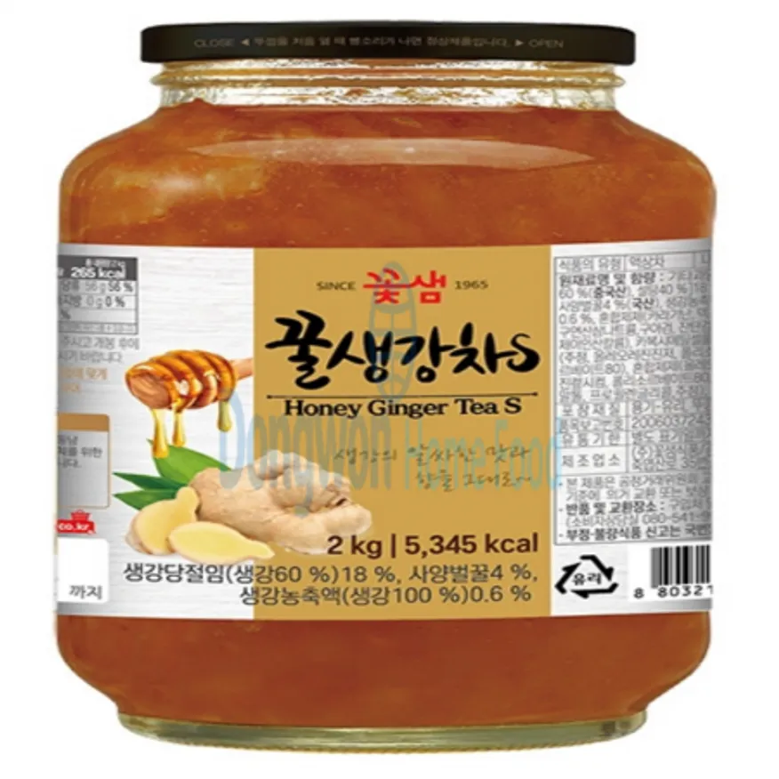 (16:30마감(D) 꿀생강차S(꽃샘/2kg)EA 이미지