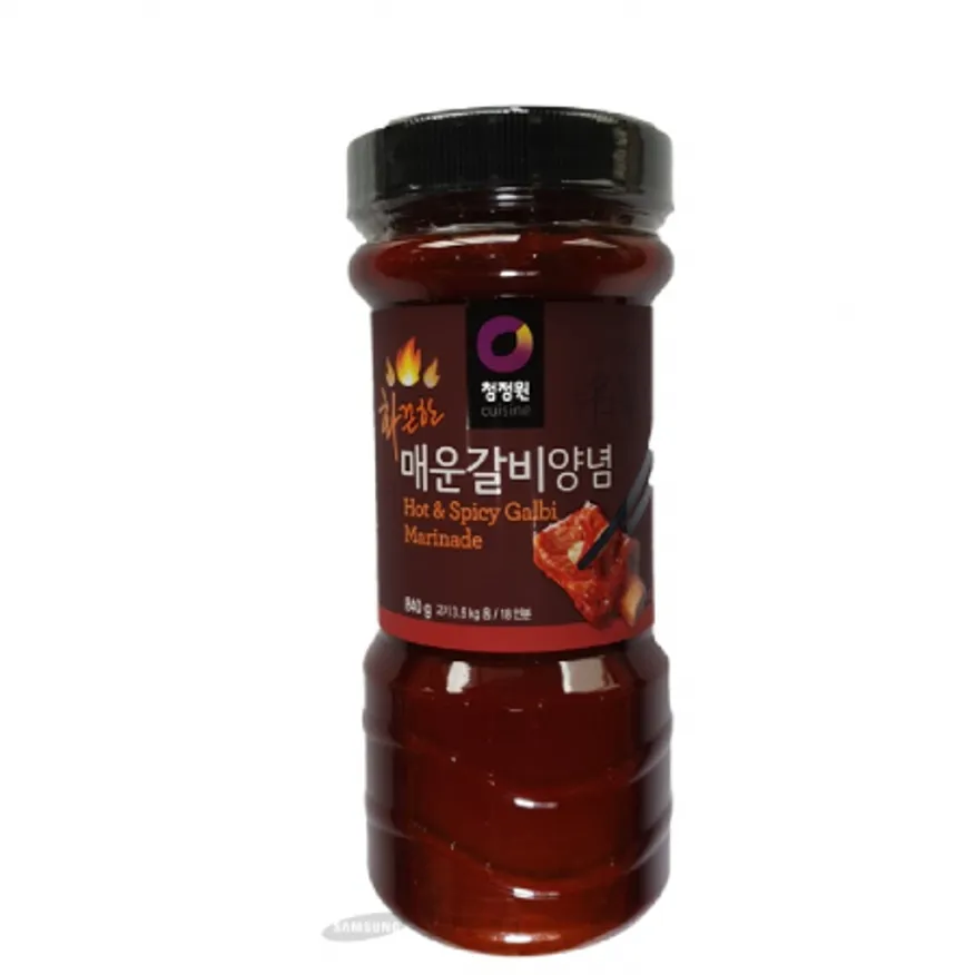 (16:30마감)RTXA매운갈비양념(840G/EA/고추양념:중국산/청정원/화끈한맛) 이미지