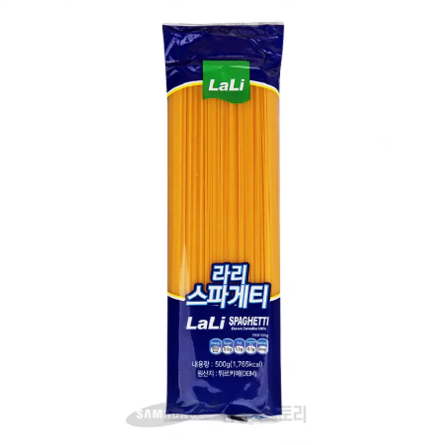 (16:30마감)스파게티(500G/PAC/튀르키예산/라리) 이미지