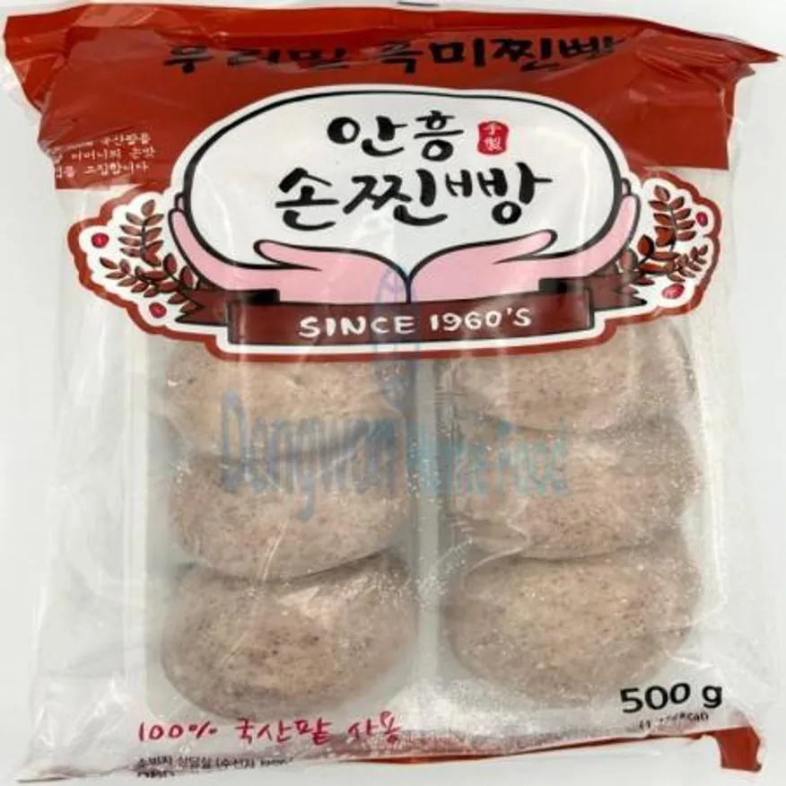 (16:30마감(D) 안흥흑미찐빵(안흥찐빵/냉동/50g*10입)EA 이미지