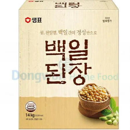 (16:30마감(D) 백일된장(샘표/14kg)BOX 이미지