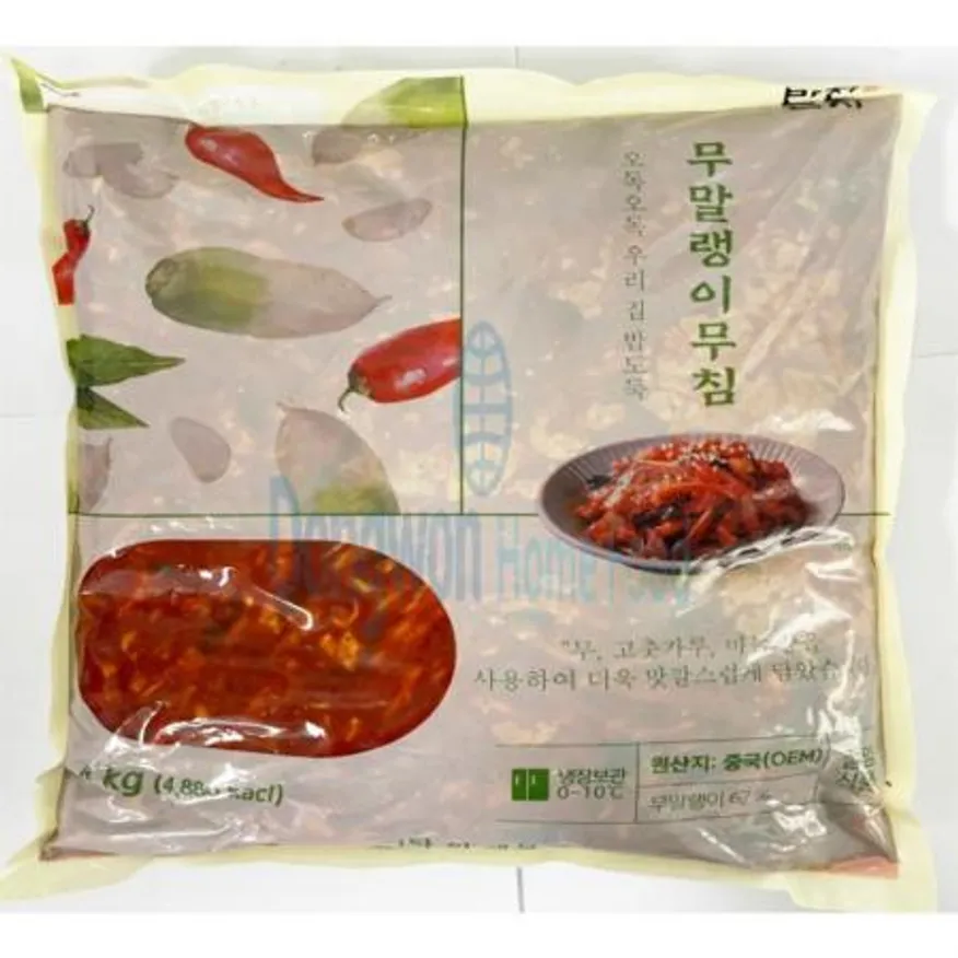 (16:30마감(D) 무말랭이(중국완제/단지/4KG)EA 이미지