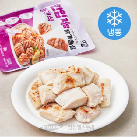 (16:30마감)한입저염닭가슴살(100G/PAC/계육:국산/웰쿠스/클래식)