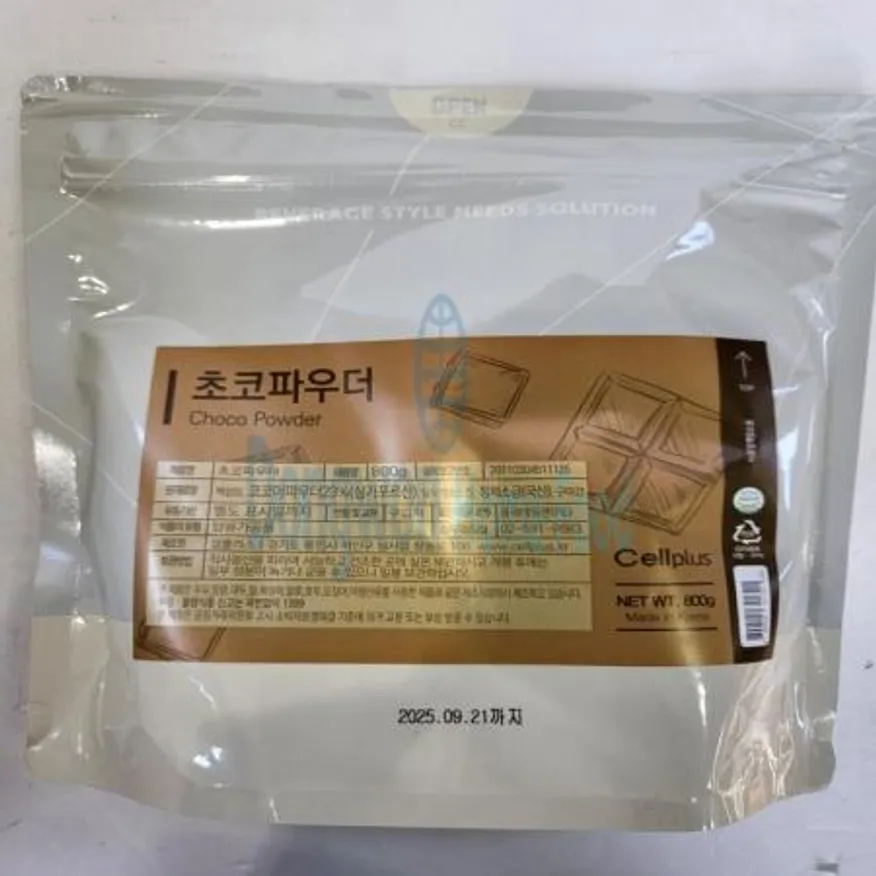 (16:30마감(D) 초코파우더(셀플러스/800g)EA 이미지