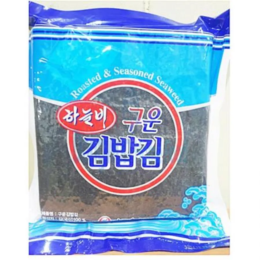 (16:30마감(D) 구운김밥김(국내산/하늘비/실온/100매/220g)EA 이미지