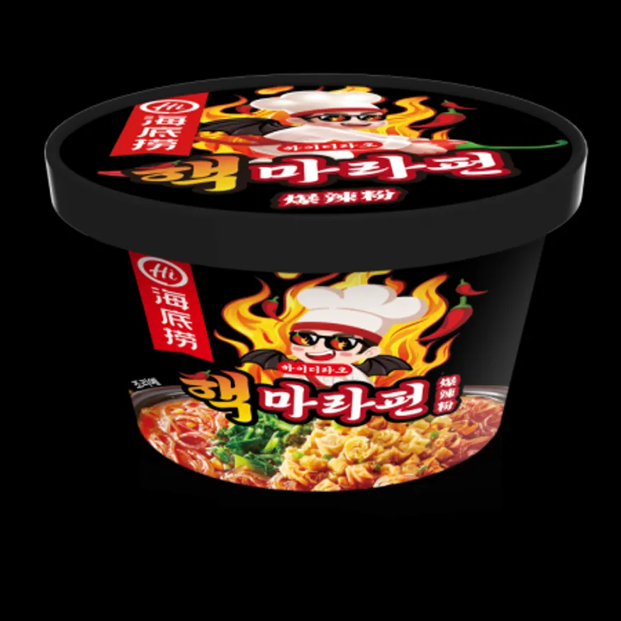 (16:30마감(D) 학마라핀(중국산/하이디라오/100g*12입/용기면)BOX 이미지
