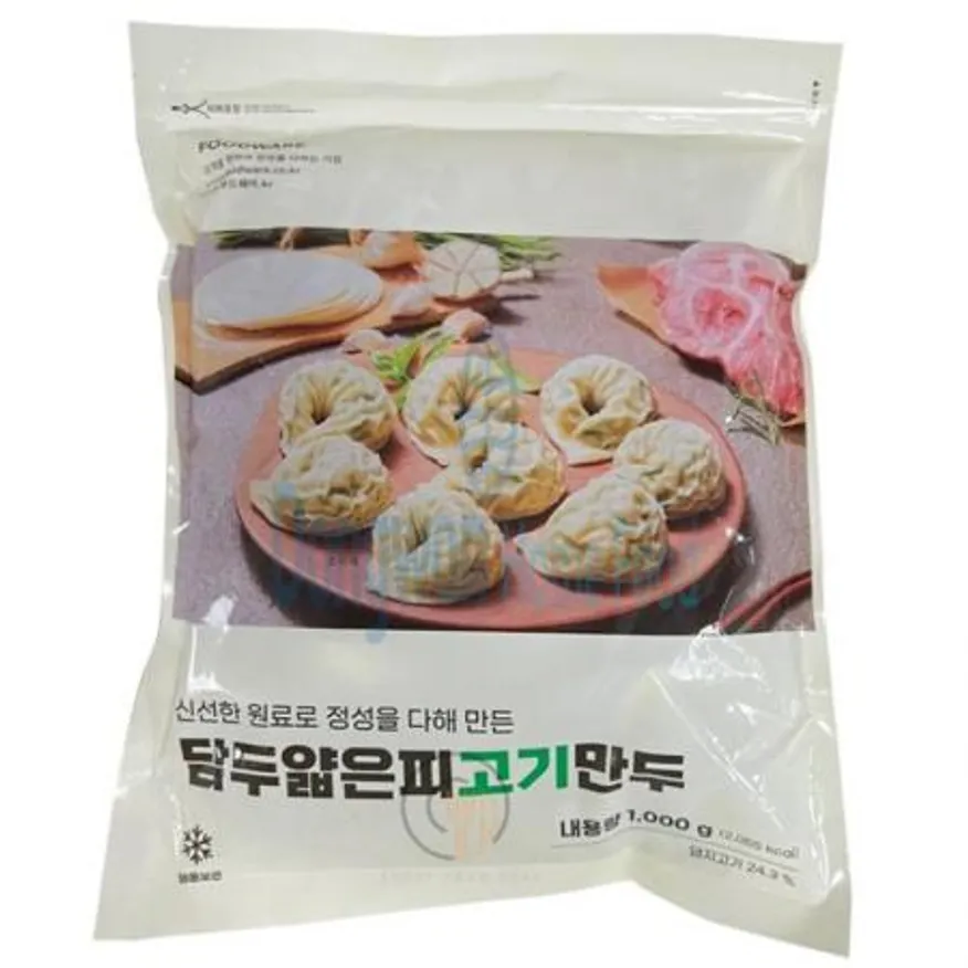 (16:30마감(D) 담두얇은피고기만두(푸드웨어/약25입/1KG)EA 이미지