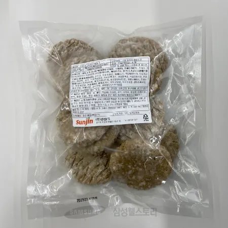 (16:30마감)리얼포크함박스테이크(선진FS/1KG(100G*10EA)/PAC/돈육:국산) 이미지