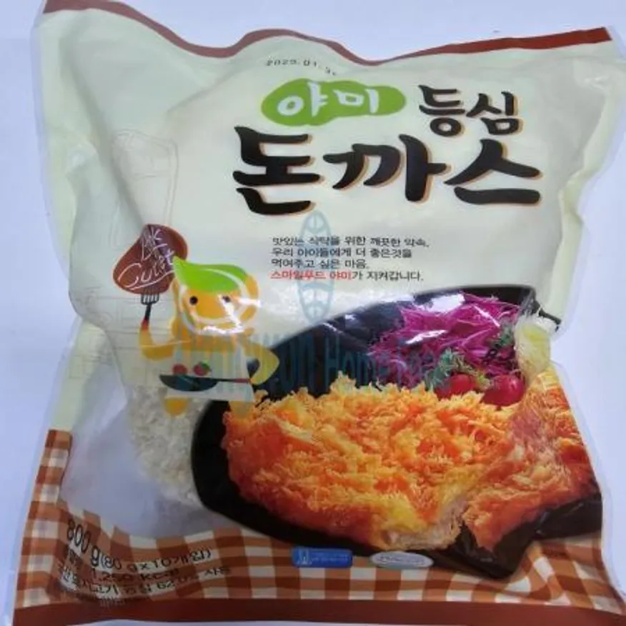 (16:30마감(D) 야미등심돈까스(야미푸드/돈육:국내산/80g*10입/800g)EA 이미지