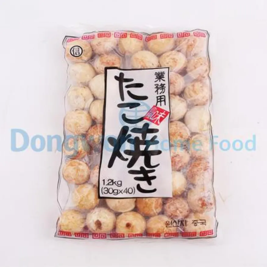 (16:30마감(D) 타코야끼볼(중국/모노링크/냉동/30g*40입/1.2kg)EA 이미지