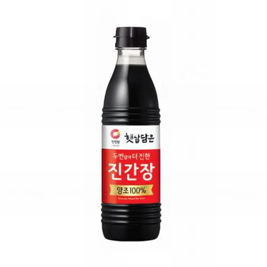 (16:30마감(D) 청정원햇살담은양조진간장(대상/500mL)EA 이미지