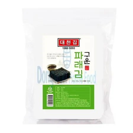 (16:30마감(D) 구운파래김(국내산/대천김/상온/540매/120g)EA 이미지