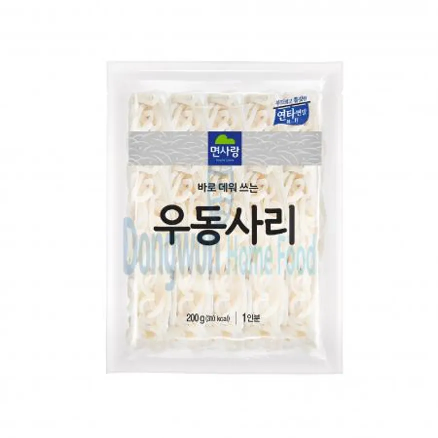 (16:30마감(D) 생우동사리(면사랑/실온/200G*40입)BOX 이미지