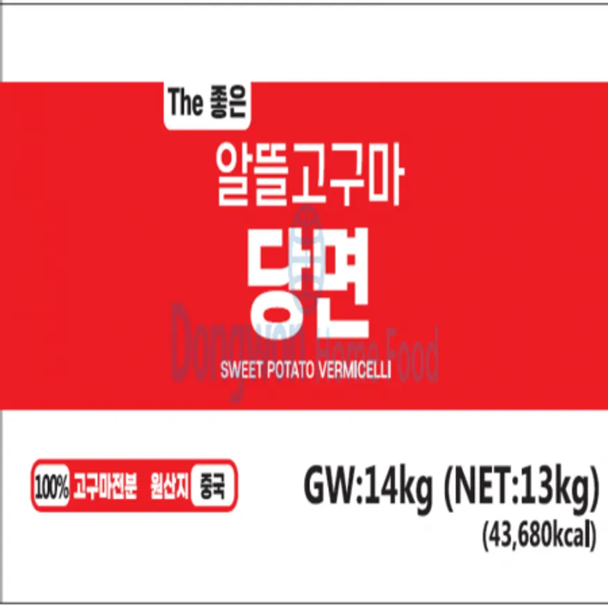(16:30마감(D) 알뜰고구마당면(중국산/이엔푸드/14kg)BOX 이미지