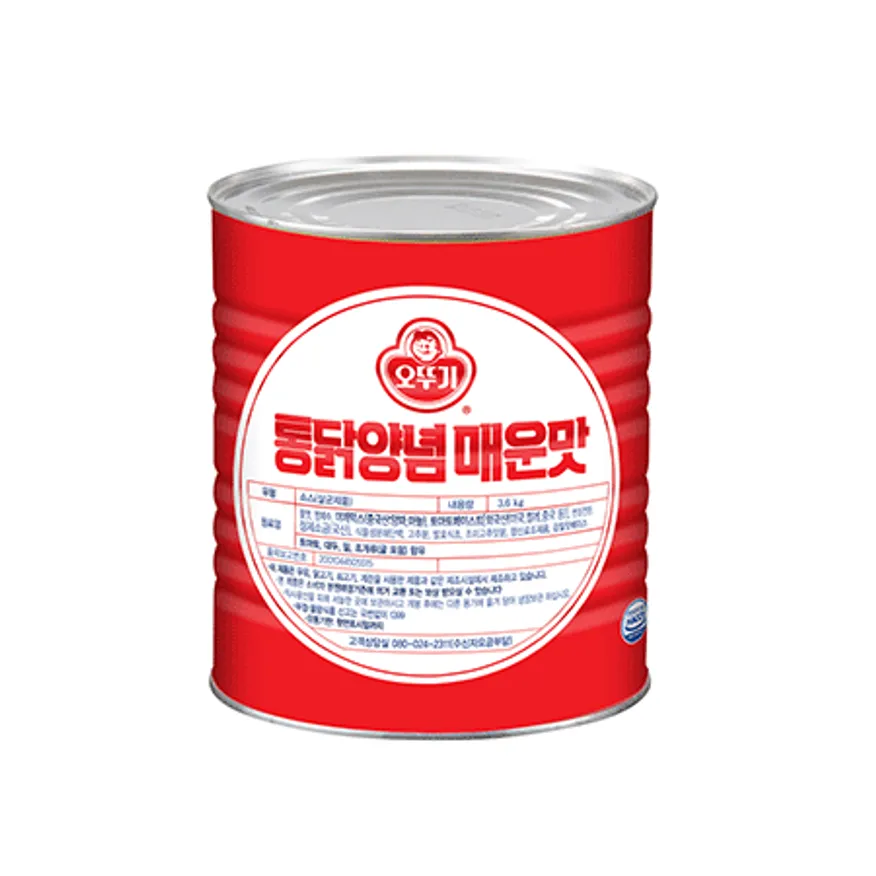 (16:30분마감)오뚜기 매운통닭양념소스(실온 3.6Kg) 이미지