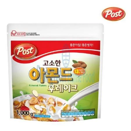 (16:30마감(D) 아몬드후레이크시리얼(포스트/동서/1kg)EA 이미지