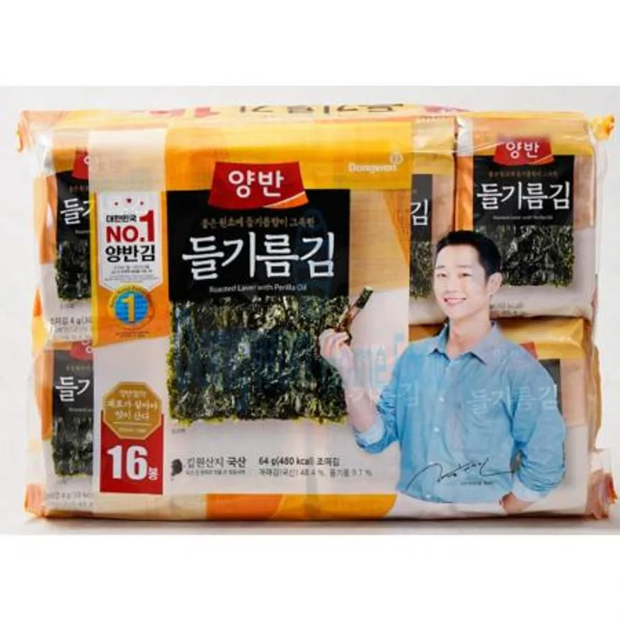 (16:30마감(D) 양반들기름김(국내산/동원/4g(8매)*16입)EA 이미지