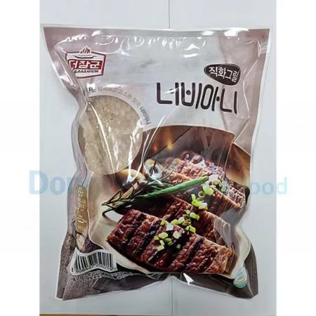 (16:30마감(D) 더잘군너비아니(국일/닭고기,돼지고기:국내산/40g*25입/1kg)EA 이미지