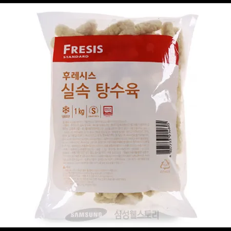 (16:30마감)실속탕수육(후레시스/1KG(80~90EA)/PAC/돈육:국산) 이미지