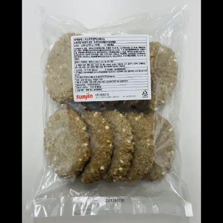 (16:30마감)치즈콕콕함박스테이크(1.2KG(120G/우육:호주산/선진FS/돈육:국산) 이미지