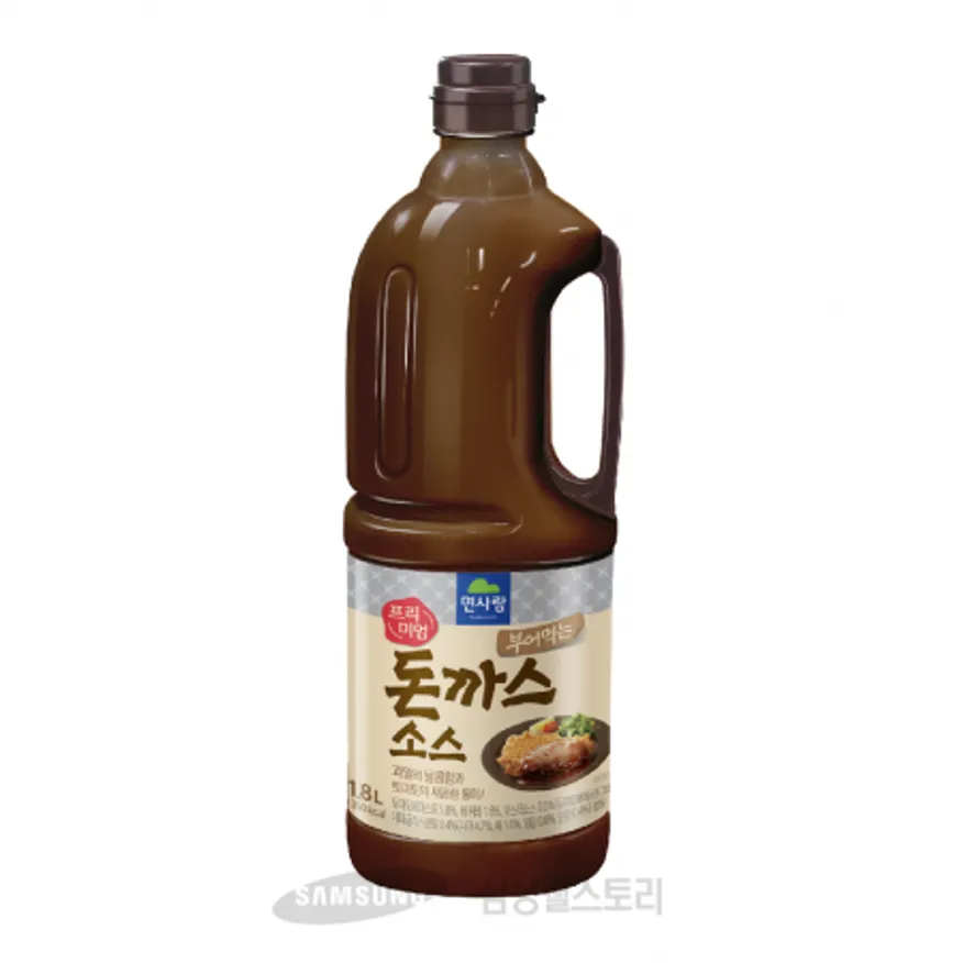 (16:30마감)부어먹는돈가스소스(1.8L/EA/면사랑) 이미지
