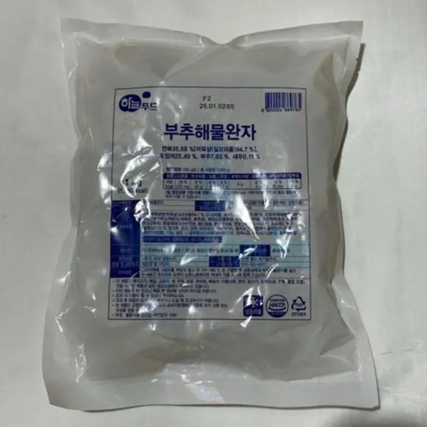 (16:30마감(D) 부추해물완자(하늘푸드/연육:베트남산/1kg)EA 이미지