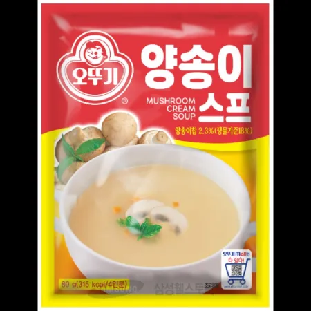 (16:30마감)양송이스프(오뚜기/80G/EA/양송이:중국산) 이미지