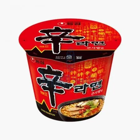 (16:30마감(D) 신라면(농심/큰컵/114G*16입/W)BOX 이미지