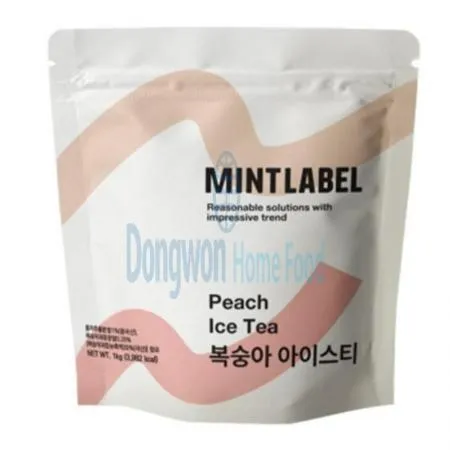 (16:30마감(D) 복숭아아이스티파우더(셀플러스/1KG)EA 이미지