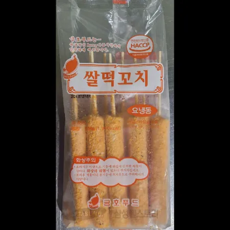 (16:30마감)쌀떡꼬치(금호푸드/900G(10EA)/PAC/국내산)