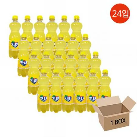 (16:30마감(D) 환타파인(코카콜라/업소용/PET/500ML*24입)BOX 이미지