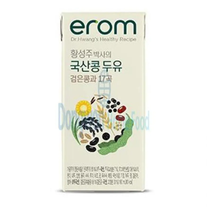 (16:30마감(D) 황성주국산콩두유(이롬/erom/검은콩17곡/190ML*16EA)BOX 이미지