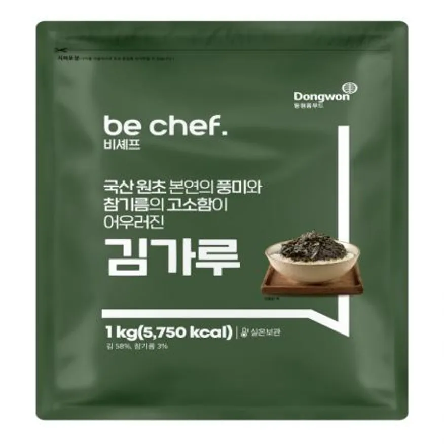(16:30마감(D) be chef. 김가루(국내산/동원홈푸드/조미/1kg)EA 이미지