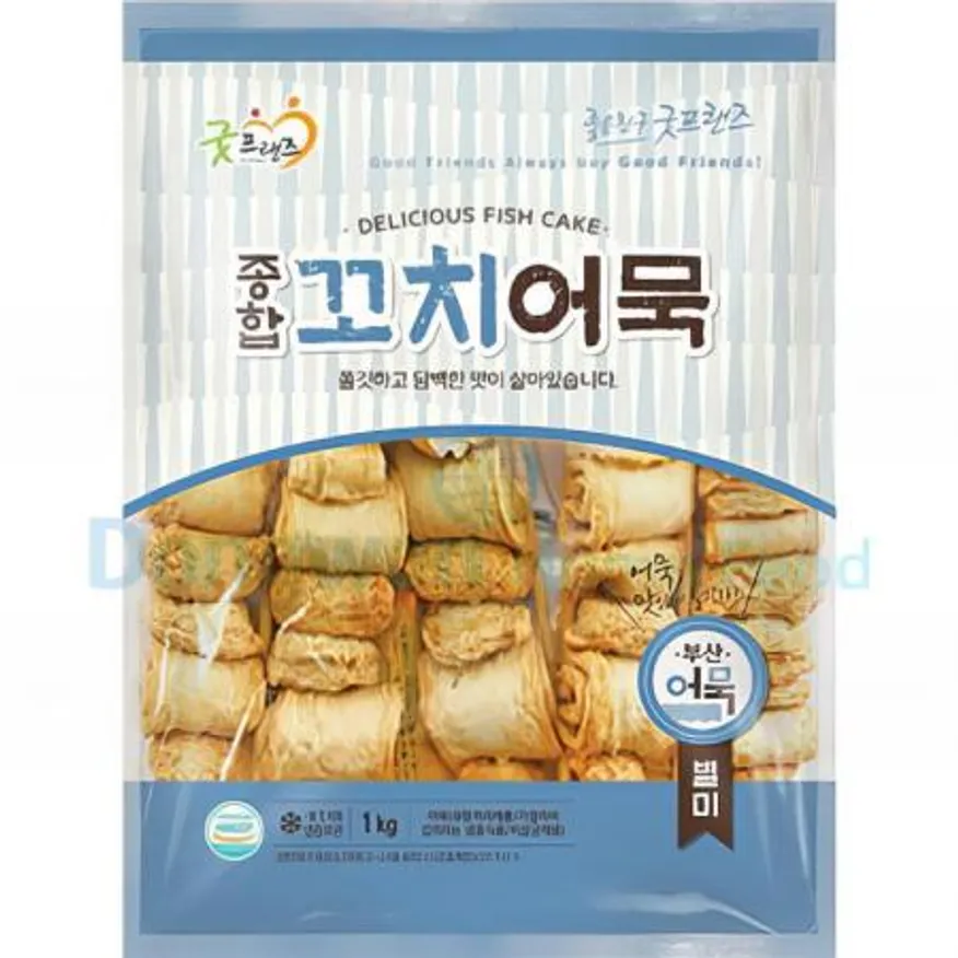 (16:30마감(D) 종합꼬치어묵(냉동연육:외국산/굿프랜즈/1KG)EA 이미지