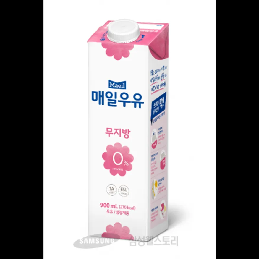 (16:30마감)무지방우유(매일/900ML/EA/원유: 국내산) 이미지