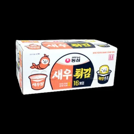 코스트코/농심 컵라면 16개입 : 새우탕 (115G) 8개 + 튀김우동 (111G) 8개 이미지