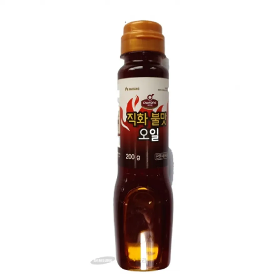 (16:30마감)직화불맛오일(쉐프원/200G/EA/대두유:외국산) 이미지