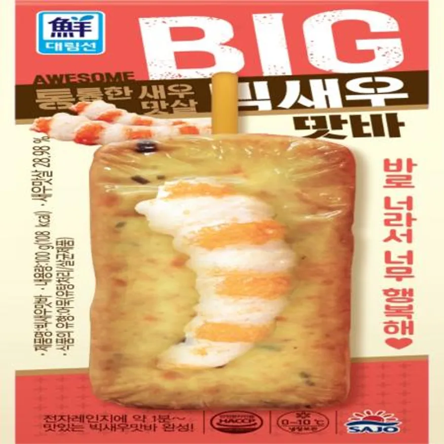 (16:30마감(D) 빅새우맛바(사조대림/냉장/100g)EA 이미지