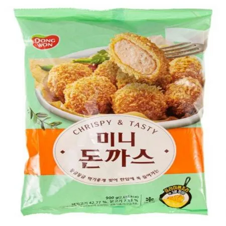 (16:30마감(D) 미니돈까스(동원/돈육:외국산,닭고기:국산/900g)EA 이미지