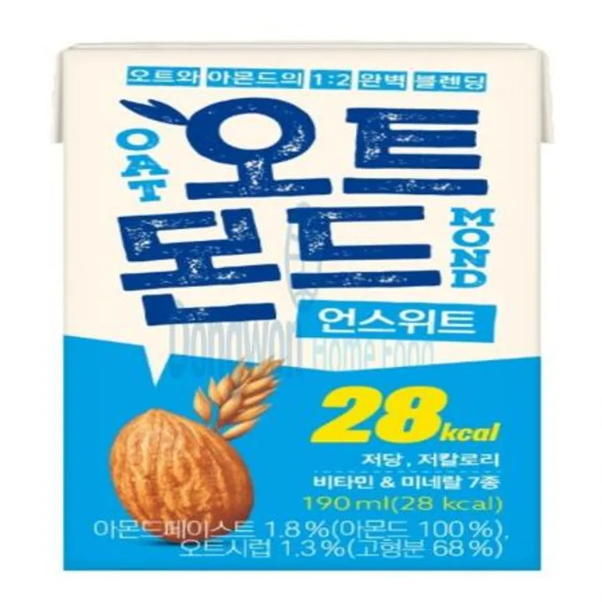 (16:30마감(D) 오트몬드언스위트(롯데칠성/190ML*24EA)BOX 이미지