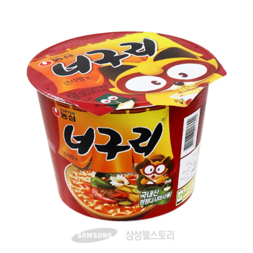 (16:30마감)너구리(1.76KG(110G*16EA)/BOX/밀:외국산/농심/큰사발면) 이미지