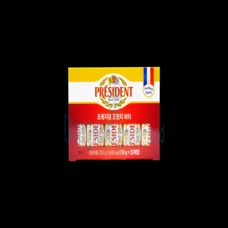 (16:30마감(D) 프렌치버터포션(무염/프레지덩/냉장/10g*20입)EA 이미지