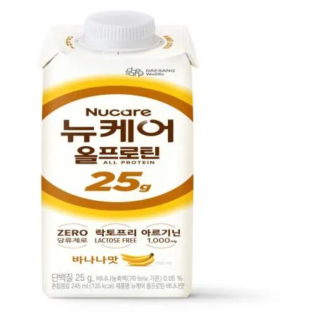 (16:30마감(D) 뉴케어올프로틴바나나(대상/245ML*24EA/GX15)BOX 이미지